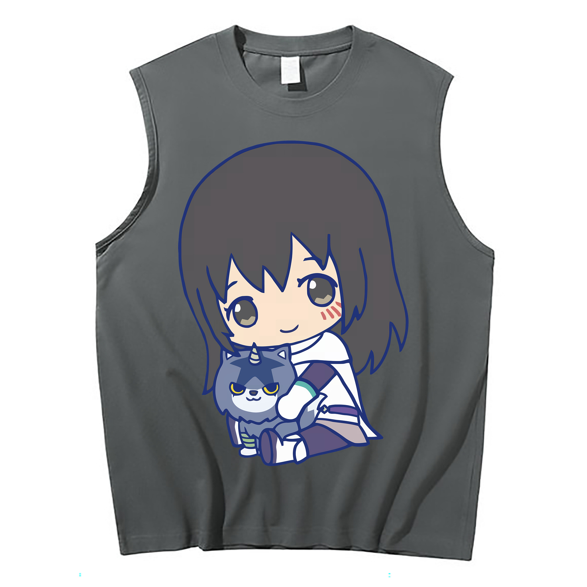 （画像用） 転スラ Regarding Reincarnated to Slime コットン100％タンクトップ（フロントプリント）